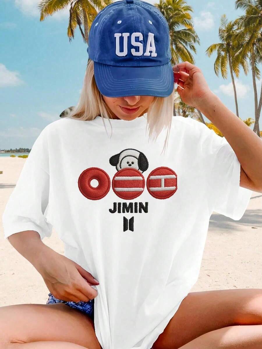 Damen-T-Shirt Sommer Komfort Baumwolle Lässig Ein Muss Basic f804d755395e33e683e1dde7e0949868  Mode Alltagslook Bequemes Outfit Damenbekleidung - Schwarz - Übersicht 1