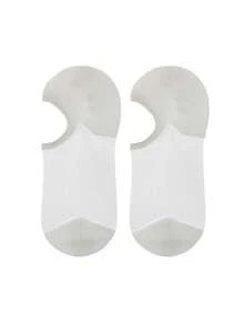 1/2/4/6 Pairs Ultra-Thin Crystal Silk Breathable Short Socks For Women, Summer Cool Hollow Out Low-Cut Anti-Slip No-Slip Heel Invisible Boat Socks - Multicolor - View 22