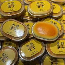 1個橢圓形起司蛋糕慢回彈捏捏樂，原創柔軟滋潤TPR材質，逼真設計，紓壓解壓，辦公桌禮物 - 彩色 - 查看 9