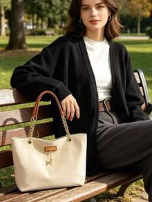 Women Tote Bags - Brown - View 5