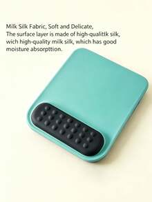 Large Ergonomic Wrist Rest Mouse Pad For Women, Memory Foam & Silicone Anti-Slip Wristband Mouse Mat - View 5
