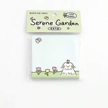 100pcs/Bag Cartoon Pattern Sticky Notes, Ins Style Pattern Planner Material Memo Pads, Reusable Sticky Notes, Suitable For School, Office, Home Memo Notes, Back To School, Halloween, Office, Office Desk Accessories, Stationery Supplies - one-size - View 13