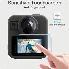 3pcs MAX 2 / MAX Action Camera Screen Protector, 9H Hardness Tempered Glass Screen Protector, Scratch-Resistant Bubble-Free, High Clarity, Effectively Protects Screen, Camera Screen Protector For Photography Enthusiasts. - View 5