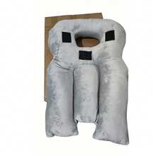 1pc Prone Sleeping Pillow For Ophthalmic Surgery Recovery, Soft Abdominal Support Sleep Pillow With Adjustable Airflow Gap, Face Hole Suitable For Small To Medium Adult Face Shapes, Not Recommended For Large Face Shapes - Grey - View 11