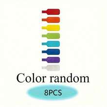 8/16/32pcs Colorful Reusable Cable Ties With Write-On Labels, Adjustable Wire Organizer Straps For Cord Management, Cable Identification, Home Office Desk Setup & Electronic Accessories Storage - Multicolor - View 8