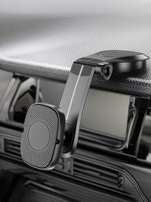 Car Phone Holder, Magnetic Car Phone Holder, Detachable, Universal Holder, Extendable Dashboard Holder, With Magnetic Sheet, Adjustable And Flexible, Suitable For Most Car Models - General Purpose - View 6