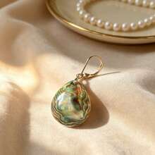 Zhenwei xina Bohemian-Style Abalone Shell Pendant, A Fashionable Accessory For Women. Versatile For Summer Getaways And An Ideal Gift Choice. - Multicolor - View 19