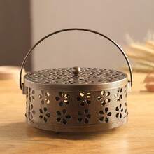 1pc Mosquito Coil Holder With Lid, Support Rack, Mosquito Coil Tray, Outdoor Camping Mosquito Coil Burner Holder - View 11