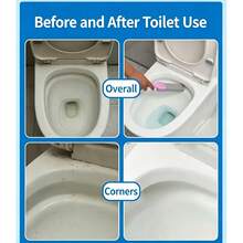 Cleaning Pumice Stone, Suitable For Toilet And Bathroom Surfaces, Powerful Removal Of Hard Water Stains, Easily Clean Rust, Limescale And Dirt, No Harsh Chemicals, Bathroom Accessories, Toilet Brush, Cleaning Brush - Multicolor - View 5