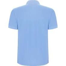 Roly Mens Pegaso Premium Plain Polo Shirt - Sky Blue - View 2