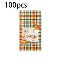 1/2/100pcs Luxury Kitchen Towels, Lemon & Bee Pattern Design, Multiple Sizes Available, Machine Washable, Heat Resistant, Highly Absorbent And Easy To Clean, Suitable For Party Decor, Coffee Table And Home Decoration - Multicolor - View 25