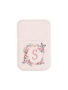 Mini Folding Portable Makeup Mirror, Printed With Pink Flowers And A-Z Letters, With Stand, Travel Makeup Mirror, Beauty Product, Desktop Makeup Mirror, Rectangular Desktop Small Folding Mirror, Simple And Fashionable, Travel Portable Makeup Mirror, Women's Gift - Best Gift For Mom And Teacher. Suitable As Birthday Gift, Back To School Gift, Graduation Gift, Travel Accessory, Mother's Day Gift, Spring/Summer Essential Item. - Multicolor - View 15