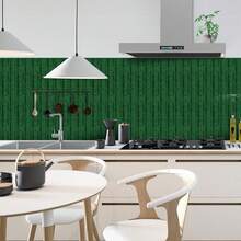 8PCS Waterproof Marble Stickers For Kitchen Counter Backsplash Oil-Proof Wall Tiles - 8Pcs - View 3