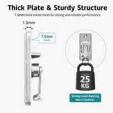 1pc Stainless Steel 90/180 Degree Small Barn Door Latch, Pivot Door Lock, Metal Slide Bolt, Cabinet, Bathroom Security Hardware, Home Decor Lock - Right-angle Door Latch - View 4