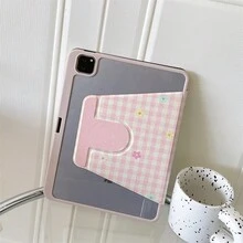 1件 360°可旋轉平板保護殼，多角度觀看書本式支架，相容 iPad A16 2025、Galaxy Tab S9 FE/S8 Plus/S7/S10、Pad、Matepad、Pad、Honor Pad、Xiaoxin Pad - 彩色 - 查看 7
