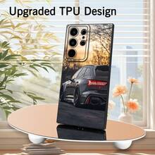 غطاء هاتف مطبوع بتقنية HD بتصميم Sunset Shadow Performance Travel Car، حماية كاملة للعدسة، مقاوم للخدش والصدمات، غطاء أنيق للسفر اليومي، متوافق مع IPhone 11/12/13/14/15/16/17 Pro/Plus/Max، S21/22/23/24/25/S26, , - صورة 1 قطعة - مشاهدة 3
