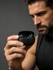 SZLWSM 2026 New Wireless Bluetooth Earphones, Sports Earbuds, High-Fidelity Sound Quality, Deep Bass, Long Battery Life, Built-In Microphone, Suitable For Running/Workout/Fitness/Study - White - View 6