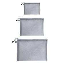 Bolsa de almacenamiento para bloques de construcción, organizador de clasificación de juguetes de rompecabezas, bolsa de malla con cremallera, bolsa pequeña transparente para partículas pequeñas de niños - Multicolor - Ver 22
