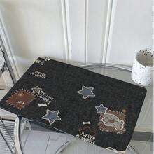 1件復古拼貼小狗與星星印花平板保護殼，相容 iPad 10代 10.9 吋 2022 智能保護殼/Air 13(M3 2025)/Air 11/11(A16 2025)/Galaxy Tab S10+/S9/A9，相容 Oppo Pad、Matepad、Pad、Honor Pad、Xiaoxin Pad - 彩色 - 查看 4