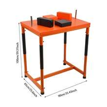YUNRUX Arm Wrestling Table, Professional Arm Wrestling Competition Table, Competition Training Arm Wrestling Table - Orange - View 2