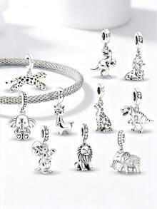 1pc Alpaca Pendant Suitable For Bracelet, Bangle DIY Jewelry Making And Daily Decoration, Jewelry Accessory For Girls - Beads - View 1