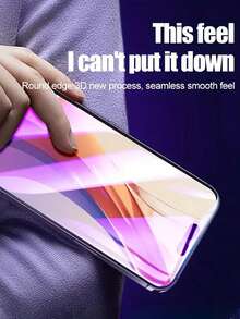2片裝 藍光遮蔽 快速貼合螢幕保護貼,適用於 iPhone 17/17Pro/17Promax/17Air/16/16Plus/15/15Pro/14/13/12/11/XS/XR 全系列,易於貼合、精準定位、防藍光 - 無色 - 查看 8