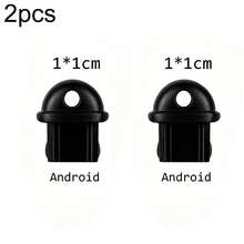 1個 矽膠手機防塵塞 充電孔防塵蓋 適用於 Apple/Android Type-C 介面 - 彩色 - 查看 17