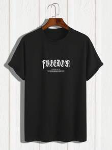 Men T-Shirts - Black - View 2