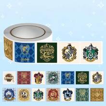 500pcs/Roll Harry Potter House Stickers Set: Official Badges, Suitable For Laptops, Journals And Magic Decoration (Random Styles) - Multicolor - View 9