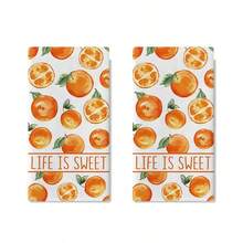 1/2/100pcs Luxury Kitchen Towels, Lemon & Bee Pattern Design, Multiple Sizes Available, Machine Washable, Heat Resistant, Highly Absorbent And Easy To Clean, Suitable For Party Decor, Coffee Table And Home Decoration - Multicolor - View 23