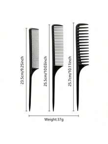 3pcs Professional Pointy Tail Comb Anti-Static Hair Comb Hair Dyeing Accessory Salon Styling Tool Hair Brush, Comb, Hair Tools, Hair Products And Accessories For Barber Salon Beauty Travel Essentials, Back To School, Travel Holiday Essentials, Hair Accessories For Women, Brush, Hair Brushes, Hair Brush, Detangling Brush, Ball Brush, Mini Hair Brush, Hair Brush Set, Wooden Comb, Hair Brush, Mini Hair Brush, Detangling Brush, Hair Brushes, Curly Hair Brush, Hairdressing Equipment,Travel Essentials,Travel Essential,Hairstyle,Hairdressing,Hair Brush,Slick Back Brush,Styling Brush,Curly Hair Brush,Edge Brush,Hair Comb,Brush Hair,Hair Brush Set,Comb Hair,Comb For Curls,Detangling Brush,Hair Brush For Women,Hair,Travel,Hair Products,Hair Tools,Hair Stuff,Barber,Barber Accessories,Barbershop,Hairdressing Equipment - Yellow - View 13