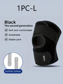 Pressure Elastic Knee Pads (Slip-On Design), Made Of Breathable Polyester And Spandex Material, Suitable For Various Outdoor Activities And Fitness Training; Durable, Fashionable And Snug Fit, Unisex, Ideal Sports Protection Equipment - Multicolor - View 20