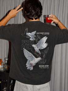 Men T-Shirts - Black - View 3