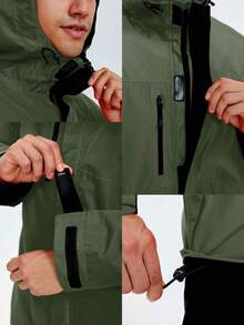 RODEEL Men's Outdoor Jacket: Lightweight And Durable Sports - Green - View 5