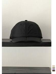 Soft Top Quick-Dry Packable Baseball Cap - Travel Outdoor Hat Spring/Summer New Vintage Solid Color Quick-Dry Foldable Baseball Hat Unisex Sun Protection Outdoor Hiking Sports Baseball Cap Quick-Dry Thin Plaid Foldable Baseball Hat Women Outdoor Travel Wide Brim Sun Protection Baseball Cap Men Tongue Brim Hat Waterproof Quick-Dry Equestrian Hat Short Cap Hip-Hop Short Brim Baseball Cap Small Brim - Foldable and Quick-drying - View 16