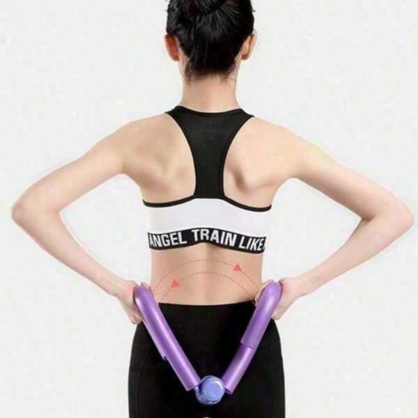 Multi Functional Leg Beauty Device For Slimming Thighs, Leg Clamping Training For Slimming Inner Fat, Adjustable Resistance Suitable For Different Strength Needs, Compact And Portable For Home And Office Practice At Any Time