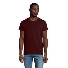 SOLS Mens Crusader Organic T-Shirt - Burgundy - View 2