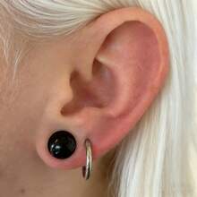 2Pcs ASTM F136 Titanium 20G Earrings Piercing Ear Cartilage Daith Helix Simple Thin Circle Ear Buckle Body Jewelry - 1805 - View 9