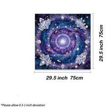 1 buah Kain Altar Tarot Bunga Surgawi Berbagai Ukuran Cetak HD Bintang Bunga Ramalan Sihir Poliester Permainan Pesta Hadiah Mistik - MultiWarna - View 5