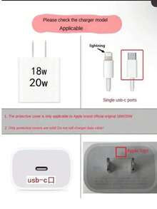 海洋生物可愛海龜圖案充電器數據線保護套，適用 Apple 20W 充電器，簡約 Apple 充電器保護殼，相容 20W 15/16 Pro Max 充電線保護套，防刮防咬，適用 13/14 Plus - 椰子海龜 - 查看 7