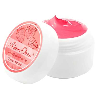 Crema profesional para quitar pestañas postizas, extensión de pestañas, fácil de quitar, disuelve rápidamente el pegamento, sin irritación, adhesivo rápido, maquillaje diario