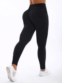 Spring Summer Casual Women Elastic Black Tight Pant With Polka Dot Print Home Lifting Buttocks Leggings Outdoor Vacation Walking Fitness Cropped Pants - Multicolor - View 72
