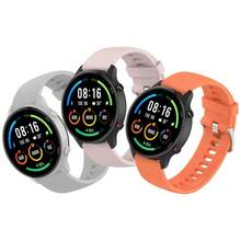 Set Of 3 22mm Wristbands Compatible With Xiaomi Mi Watch/S1/S1 Active/Color Sport - Soft Silicone Replacement Straps For Smartwatch - 22mm - View 12