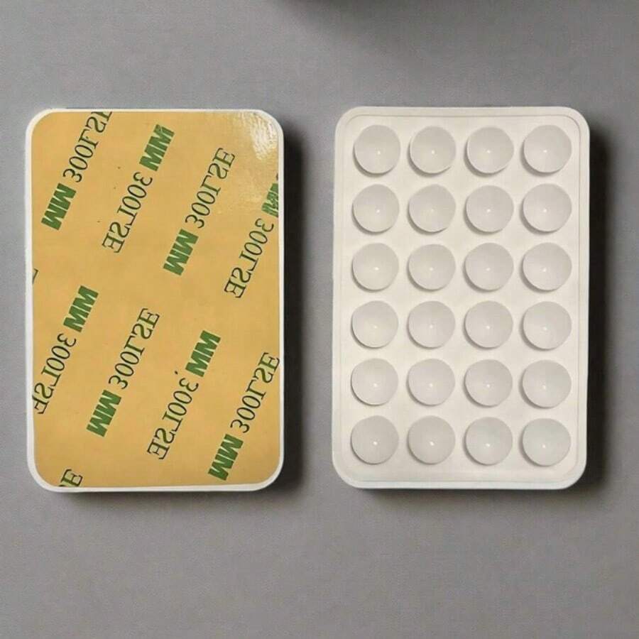 1个硅胶吸盘手机壳支架,吸盘手机支架,Octobuddy品牌,粘性手机支架,适用于智能手机 - 多色 - 查看 1