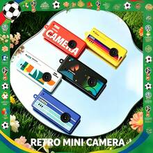 Kamera Mini Jempol, Desain Retro Ringan, Full HD 1080P, Baterai 200mAh, Kamera Digital Mini Retro, Kamera Mini Retro Portabel untuk Digantung, Pilihan Hadiah yang Sempurna - View 1