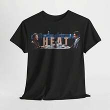 Camiseta de Película, Robert De Niro, Al Pacino, Val Kilmer, Michael Mann, Camiseta de De Niro, , Taxi Driver, Camiseta de Película de Terror y Crimen - Negro - Ver 1