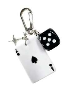 2026 New Compact Gaming Style Multi-Pendant Keychain Charms, Daily Carry Bag Decoration Accessories, Colorful - Multicolor - View 10