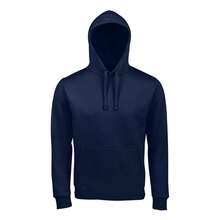 SOLS Unisex Adults Spencer Hooded Sweatshirt - French Navy - View 3