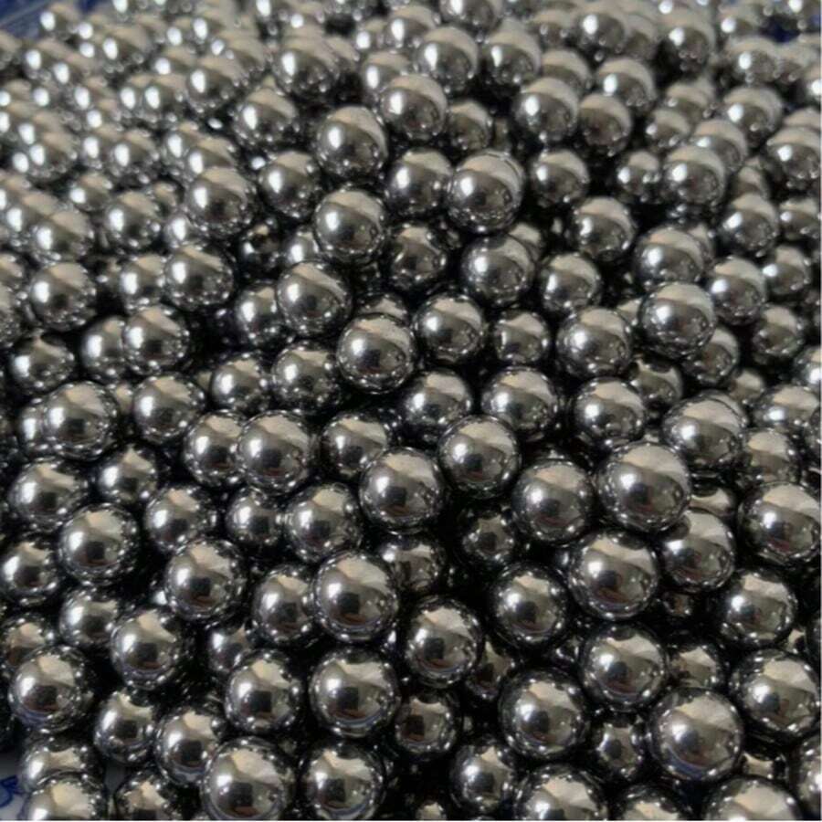 100顆 8mm 碳鋼發射球,直徑8mm,高硬度熔鋼球,耐磨子彈,適用於衝突 - 彩色 - 查看 1