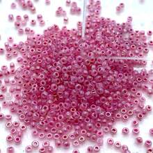 700顆 5g/包 1.5mm 微小彩色玻璃種子珠，適用於DIY手工藝，可用於製作手鍊、項鍊、戒指、穿戴飾品 - 1.5GR141胚上彩米珠20色 - 查看 28
